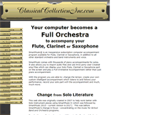 Tablet Screenshot of classicalcollectioninc.com